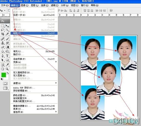 ps制作1寸照片以及常见证件照对应尺寸