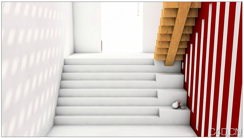 cinema4d 建筑作品欣赏［Stairs rendering works］ - C4D之家 - Snip20120717_3.png