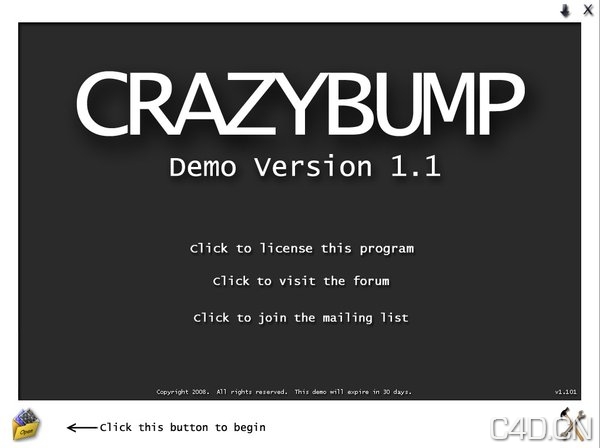 超级法线凹凸生成软件》(CrazyBump)1.101/含和谐[压缩包] - C4D之家 - 01224KF3-0.jpeg