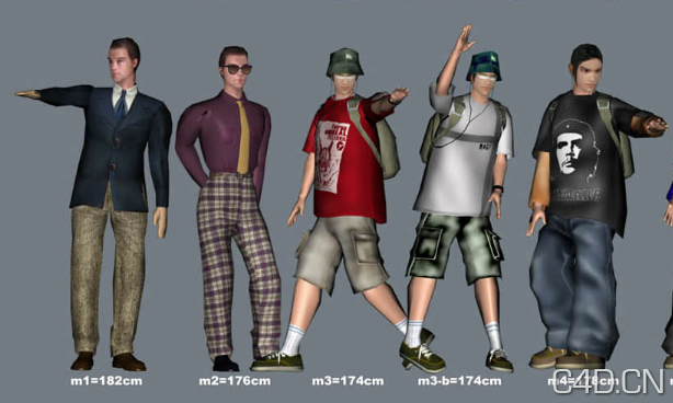 3D人物模型集 Character models - C4D之家 - Snip20121007_6.png