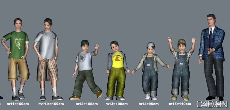 3D人物模型集 Character models - C4D之家 - Snip20121007_9.png