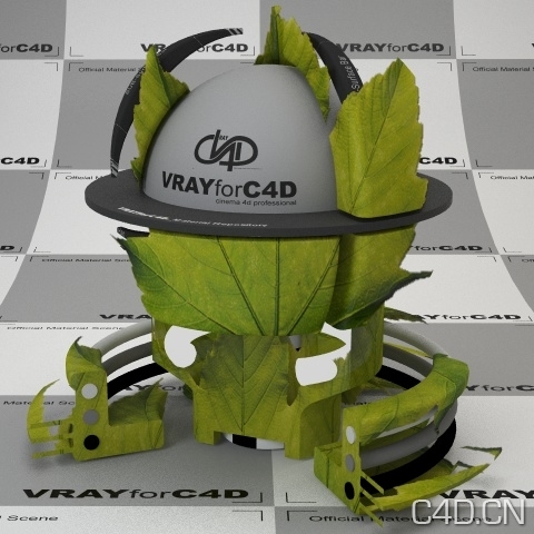 vray for c4d材质：Leaves Translucent 2sided & BRDF - C4D之家 - leaves-translucent-2sided-brdf-539.jpg