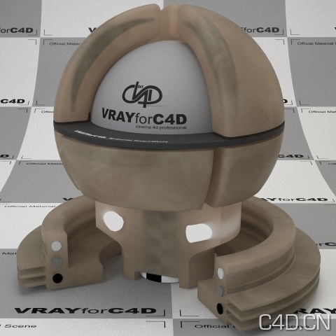 vray for c4d材质：Bee wax BRDF SSS - C4D之家 - bee-wax-brdf-sss-530.jpg