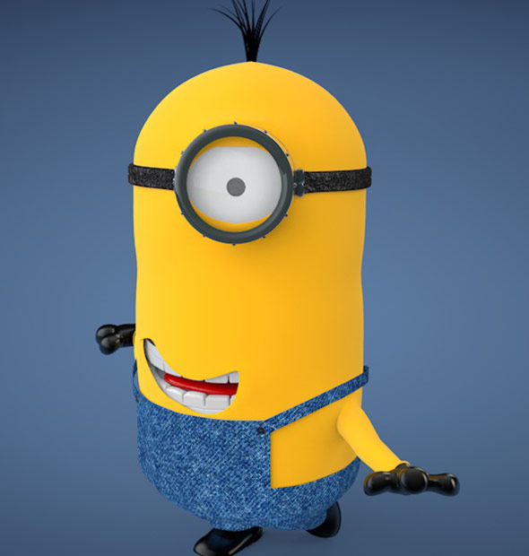 马仔3D模型 minion - C4D之家 - minion3.jpg