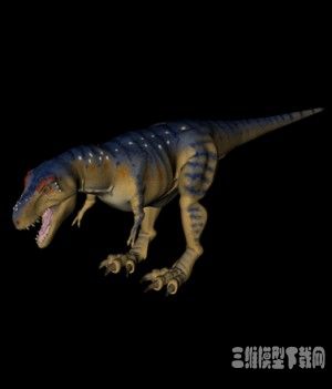 恐龙模型：变异霸王龙（Tyrannosaurus var） - C4D之家 - 20121010092726194.jpg