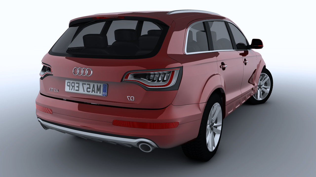 [C4D汽车模型]奥迪Q7 3D模型 audi q7 car 3d models - C4D之家 - Q7 Back Right.jpg