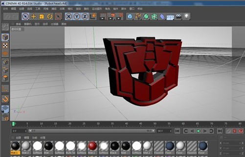 机器人头部3D模型 Robot head - C4D之家 - 1127.jpg