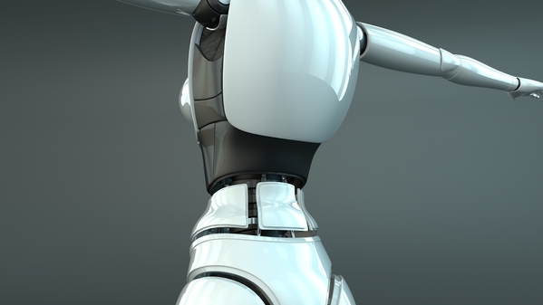 C4D渲染作品：女机器人 Female Robot - C4D之家 - b42a032ae442bb7759fe80159c778247.jpg