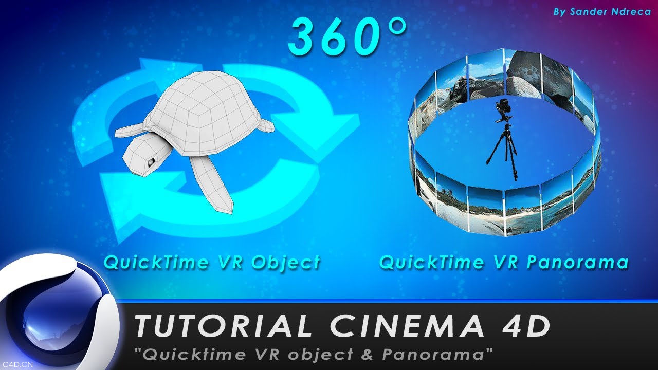 CINEMA 4D全景照片制作教程 TUTORIAL CINEMA 4D QuickTime VR Object  Panorama 360 - C4D之家 - maxresdefault.jpg