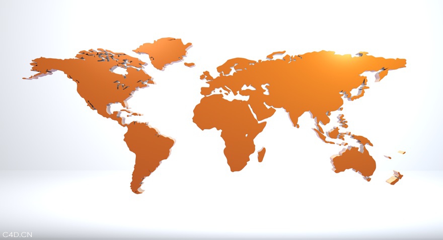 世界mapC4D模型 world map 3d model - C4D之家 - cinema4d_ 2014-06-17 上午10.57.20.jpg