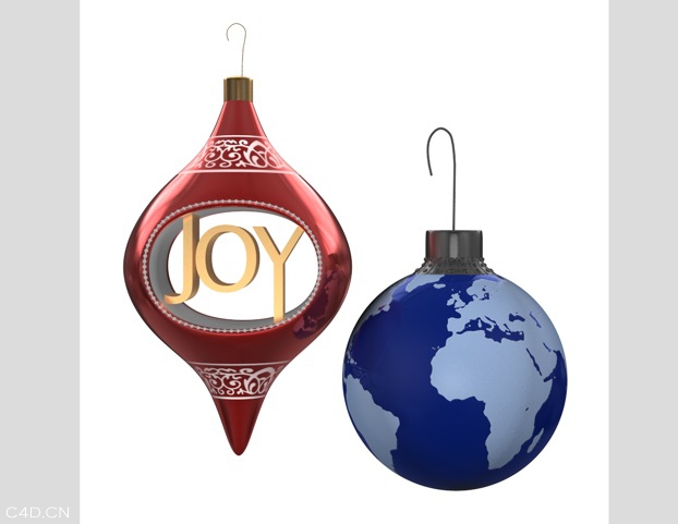 圣诞节饰品C4D模型 Customize the onion ornament ornaments - C4D之家 - cinema4d_ 2014-06-19 上午1.17.47.jpg