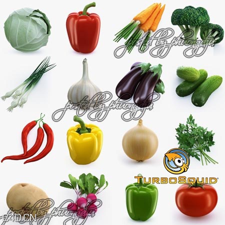 蔬菜3D模型大合集 TurboSquid – Collection of Vegetables - C4D之家 - f87865078b05b054bffacbb14df0220d.jpg