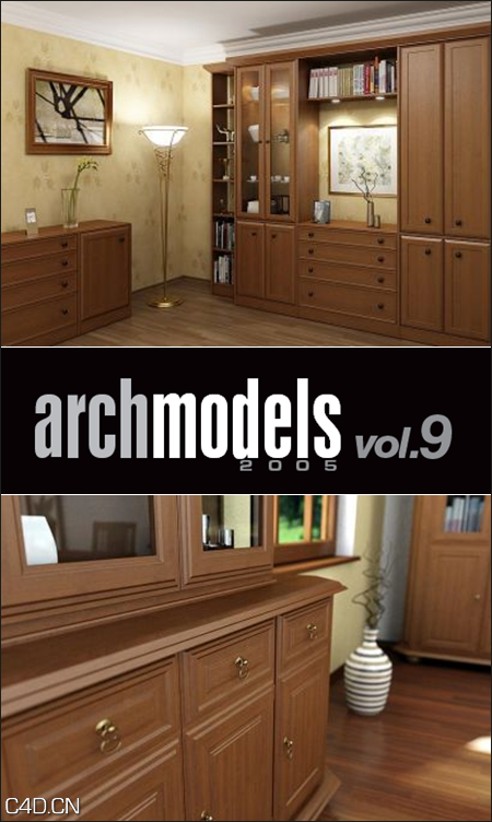 室内模型-柜子C4D模型 Evermotion – Archmodels vol. 9 (C4D) - C4D之家 - e9b9bc107655e54fe8ddae47d8333da9.png