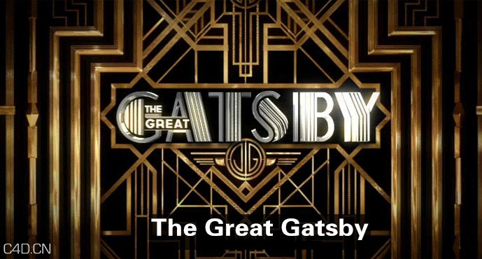 C4D《了不起的盖茨比》片头文字制作教程 The Great Gatsby - C4D之家 - 未标题-2.jpg