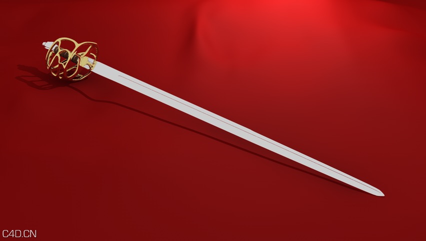 椅兵的刀C4D模型 cavalry sword - C4D之家 - cinema4d_ 2014-12-23 23.29.20.jpg