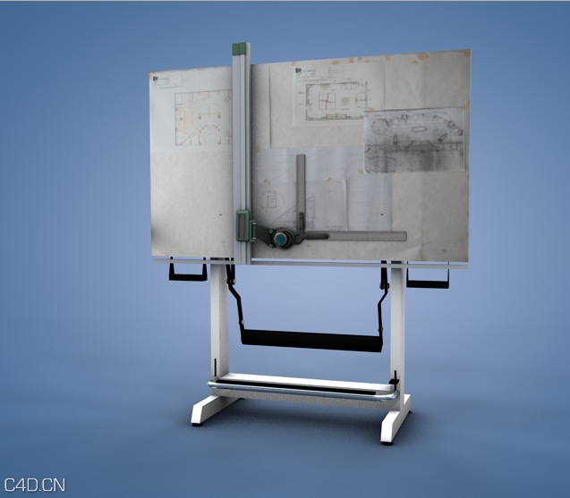 绘图架C4D模型 The model of 3D drawing frame - C4D之家 - cinema4d_ 2015-01-19 00.03.46.jpg