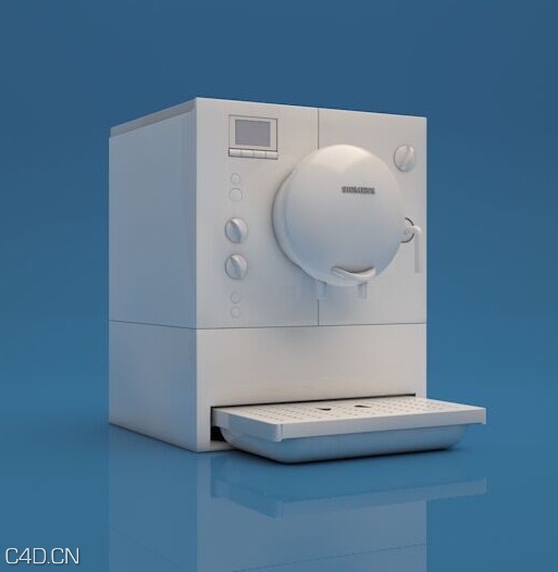 台式饮水机C4D模型 Drinking machine 3D model - C4D之家 - cinema4d_ 2015-03-29 23.07.32.jpg