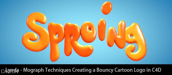 C4D创建弹性的卡通文字标志 Mograph Techniques Creating a Bouncy Cartoon Logo - C4D之家 - Lyndgraoun4D.jpg