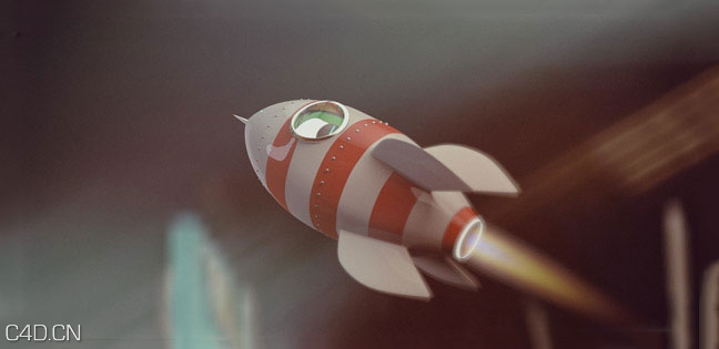 卡通小火箭C4D模型 Rocket 3d model - C4D之家 - Free-C4D-3D-Model-Rocket-Ship.jpg