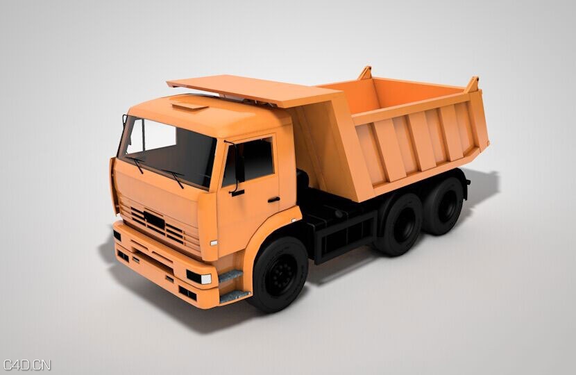 自卸货车C4D模型 Van 3D model - C4D之家 - 052142zldtdkhhd5ttcr5k.jpg