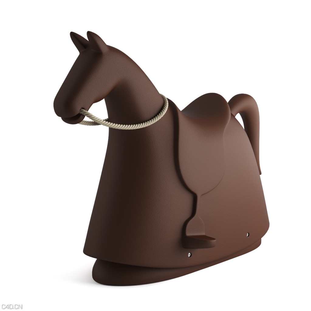 儿童玩具：摇马C4D模型 Rocky Horse by Magis - C4D之家 - rocky-horse-by-magis-1024x1024.jpg