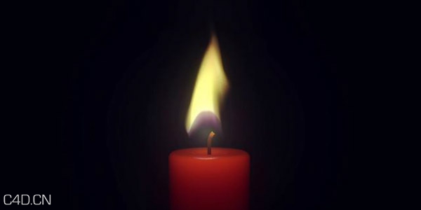 C4D蜡烛火苗动画工程文件 GSG Flame: Free Candle Simulator for Cinema 4D - C4D之家 - FlameFree.jpg