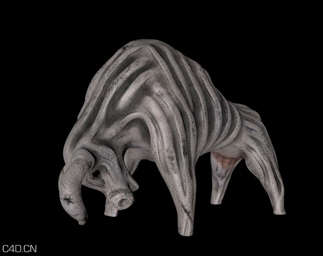 抽象公牛雕塑C4D模型 Bull Sculpture Vudumotion - C4D之家 - cinema4d_ 2015-08-05 16.11.10.jpg