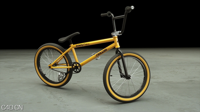 C4D R17渲染作品 CINEMA 4D R17 Content browser - C4D之家 - bike031.jpg