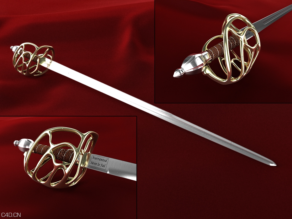 椅兵的刀C4D模型 cavalry sword - C4D之家 - cavalry_sword.jpg