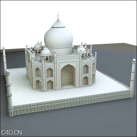 泰姬陵C4D模型 Taj mahal 3d model - C4D之家 - forum-201502-14-174403yzm2z23fmuzjr2th.jpg