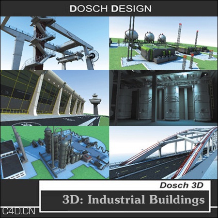 25个工业建模3D模型合集（工厂，港口，机场，多层停车场，炼油厂） - C4D之家 - 8b3a2b819cda9c915d9b48b9c738aa42.jpg