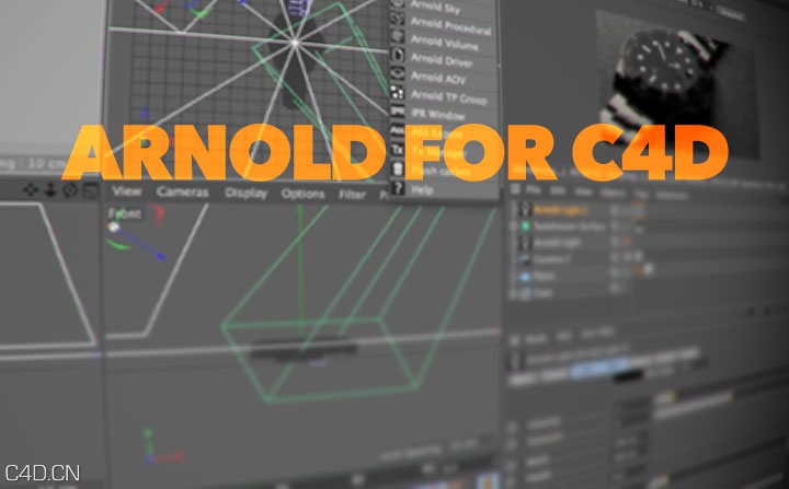 C4D阿诺德渲染器 Arnold for C4D 1.0.8 中英文汉化版 - C4D之家 - Arnold-for-C4D.jpg