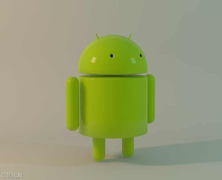 安卓机器人C4D模型 Android robot（C4D/OBJ） - C4D之家 - cinema4d_ 2015-11-29 19.51.14.jpg