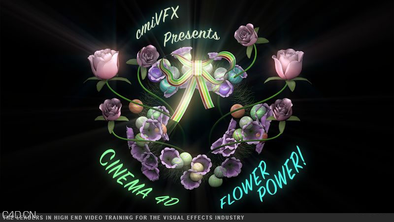 C4D绽放花朵商业级动画制作视频教程 cmiVFX – Cinema 4D Flower Power - C4D之家 - 2ebe351bb0c8776e0c9f8dfe50159daf.jpg