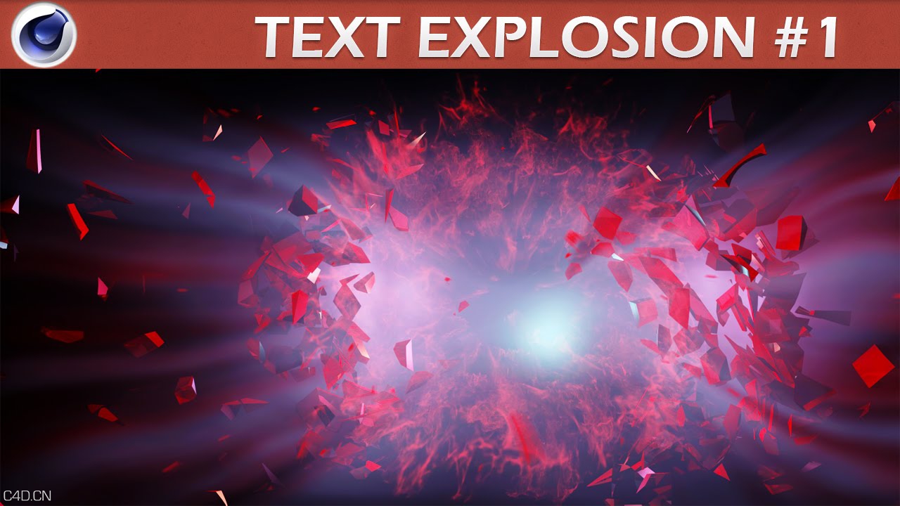 C4D/AE制作爆炸特效文字动画教程 Cinema 4D  After Effects Text Explosion Tutorial - C4D之家 - maxresdefault.jpg