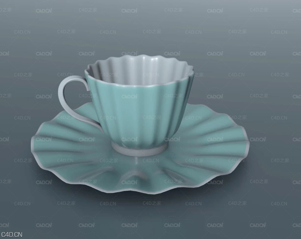 C4D茶杯建模视频教程 Tea Cup Model - Cinema 4D Tutorial - C4D之家 - 屏幕快照-2019-11-24-下午5.16.03.jpg