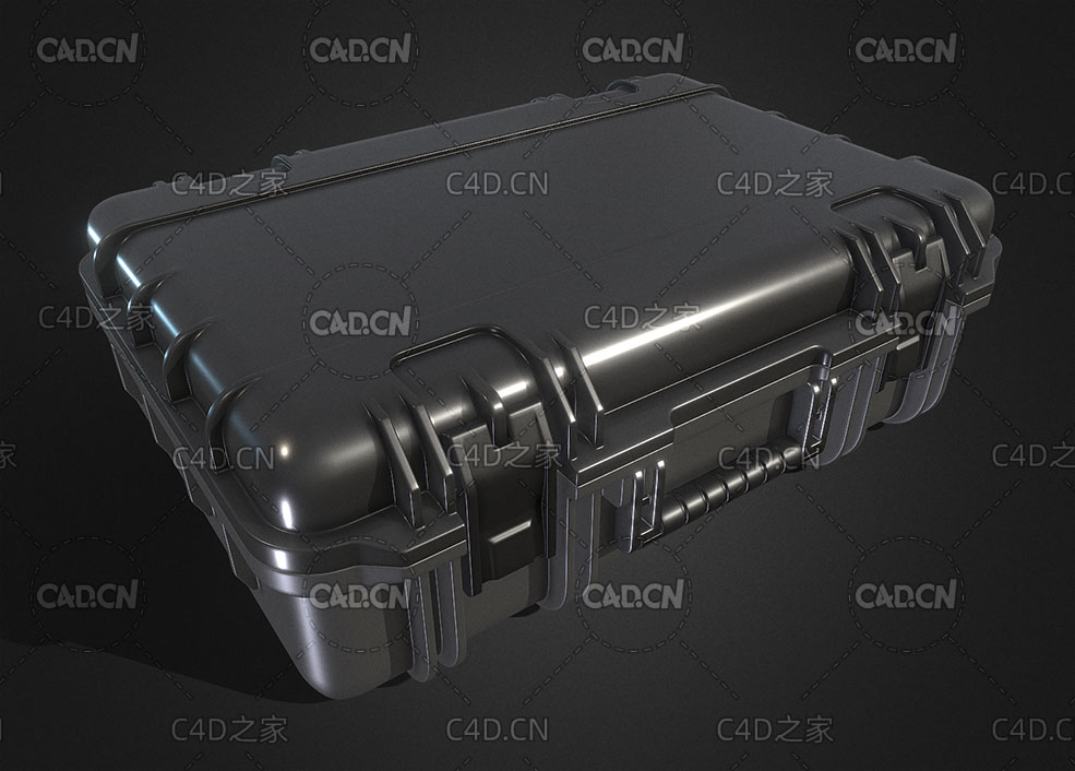 黑色科幻手提箱C4D模型 suitcase - C4D之家 - 76.jpg