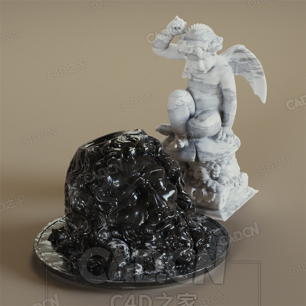 C4D大理石OCTANE材质Marble - C4D之家 - 05.jpg