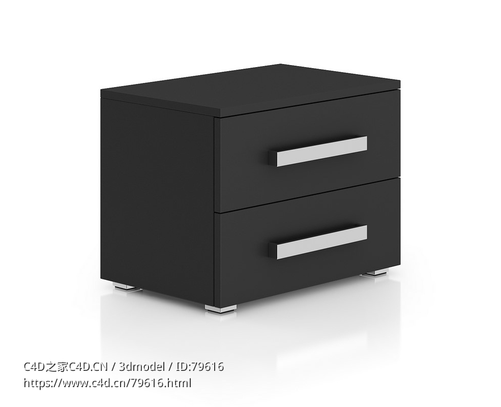 两层床头柜C4D模型下载bedside cupboard - C4D之家 - 21.jpg