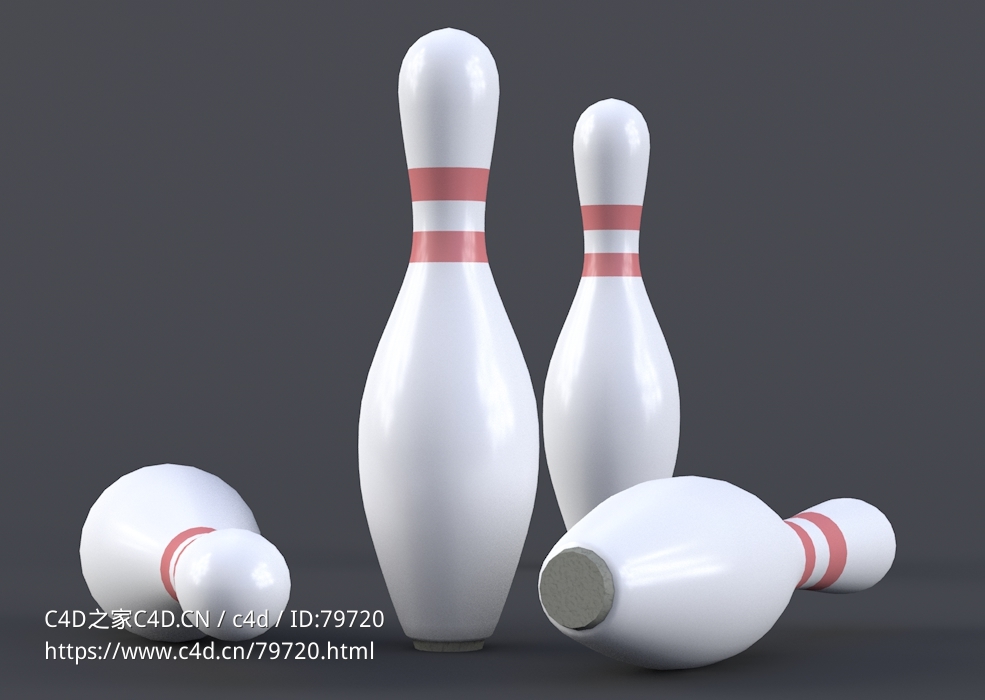 保龄球瓶Bowling Pin - C4D之家 - c4d.jpg