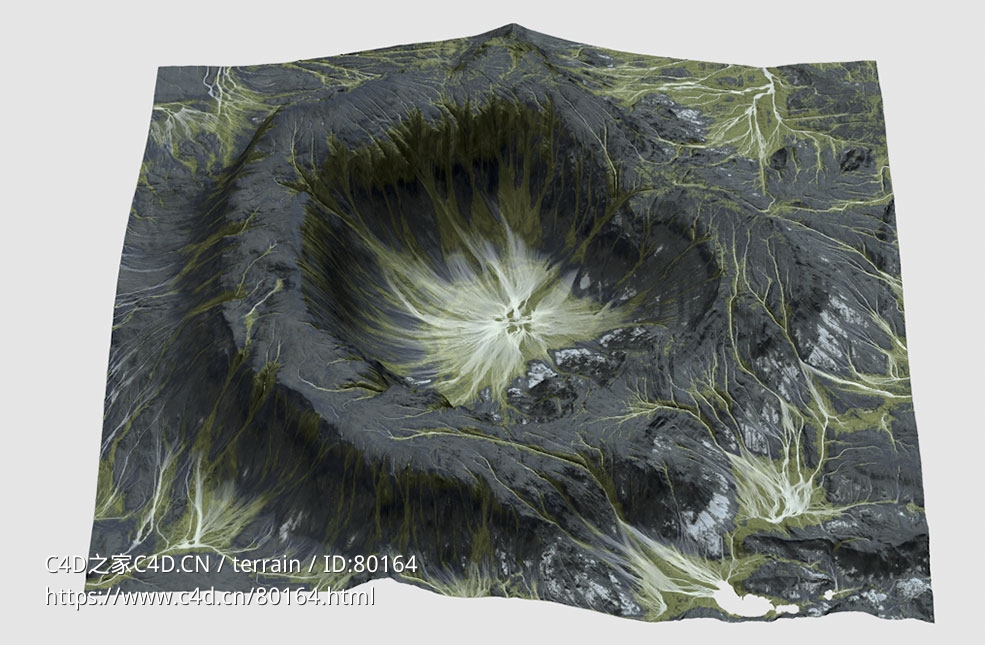 黑色火山口地形Gaia Terrain - C4D之家 - 24.jpg