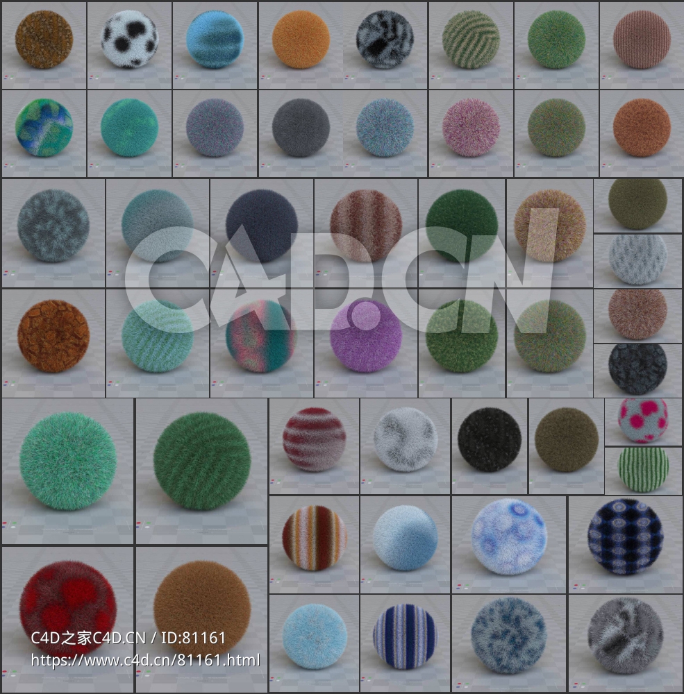 150个C4D OC动态设计材质预设 Octane Texture Pack 5 Motion Design - C4D之家 - 5.jpg