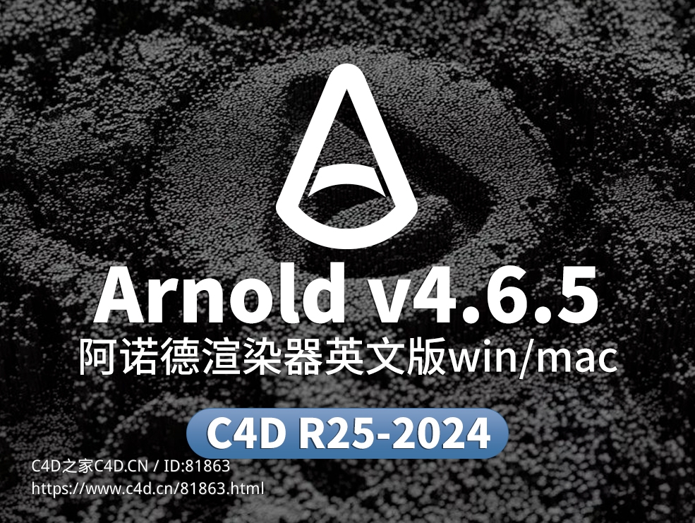 C4D阿诺德渲染器Cinema 4D To Arnold v4.6.5 R25/S26/2023/2024 (C4DtoA) Win/Mac - C4D之家 - Arnold.jpg