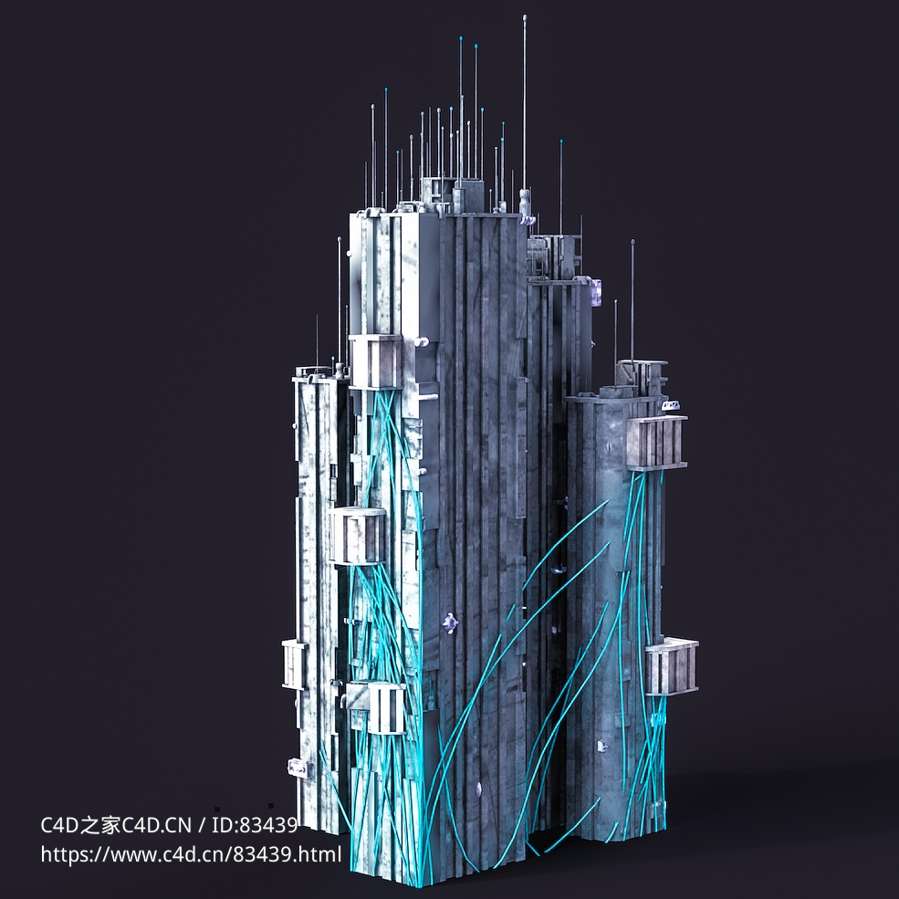 未来科幻赛博朋克高层建筑future architecture-44 - C4D之家 - 44.jpg