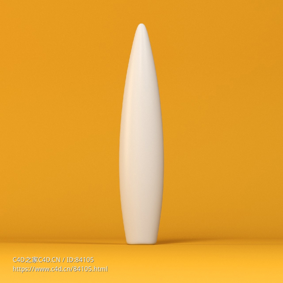 低面卡通高锥树木图标模型tall cone tree - C4D之家 - 157.jpg