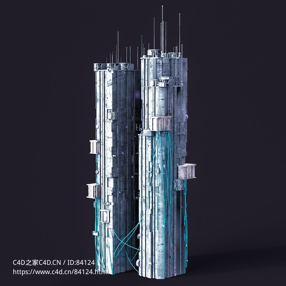 未来科幻赛博朋克高层建筑future architecture-74 - C4D之家 - 74.jpg