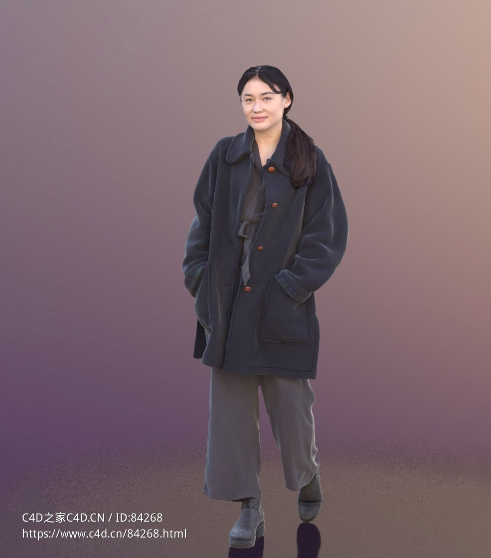 三维扫描写实人物走路的女孩 - C4D之家 - 239.jpg