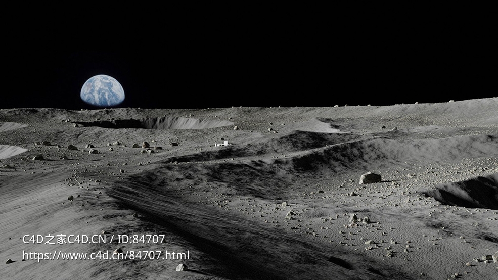 月球地表3D模型Moon - Lunar Landscape - C4D之家 - map004_04.jpg