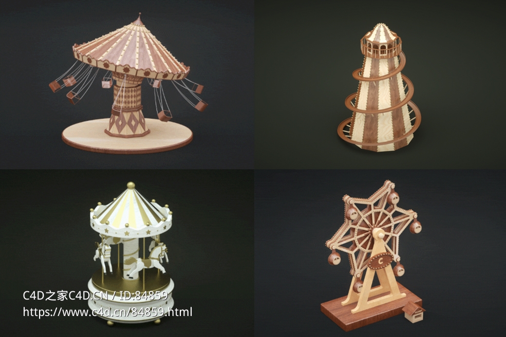 100集c4d三维运动图形动画初学者案例视频教程[包含工程文件]C4D 100 Lecturer Exhibition for Introduction to 3D Motion Graphics - C4D之家 - 3.jpg