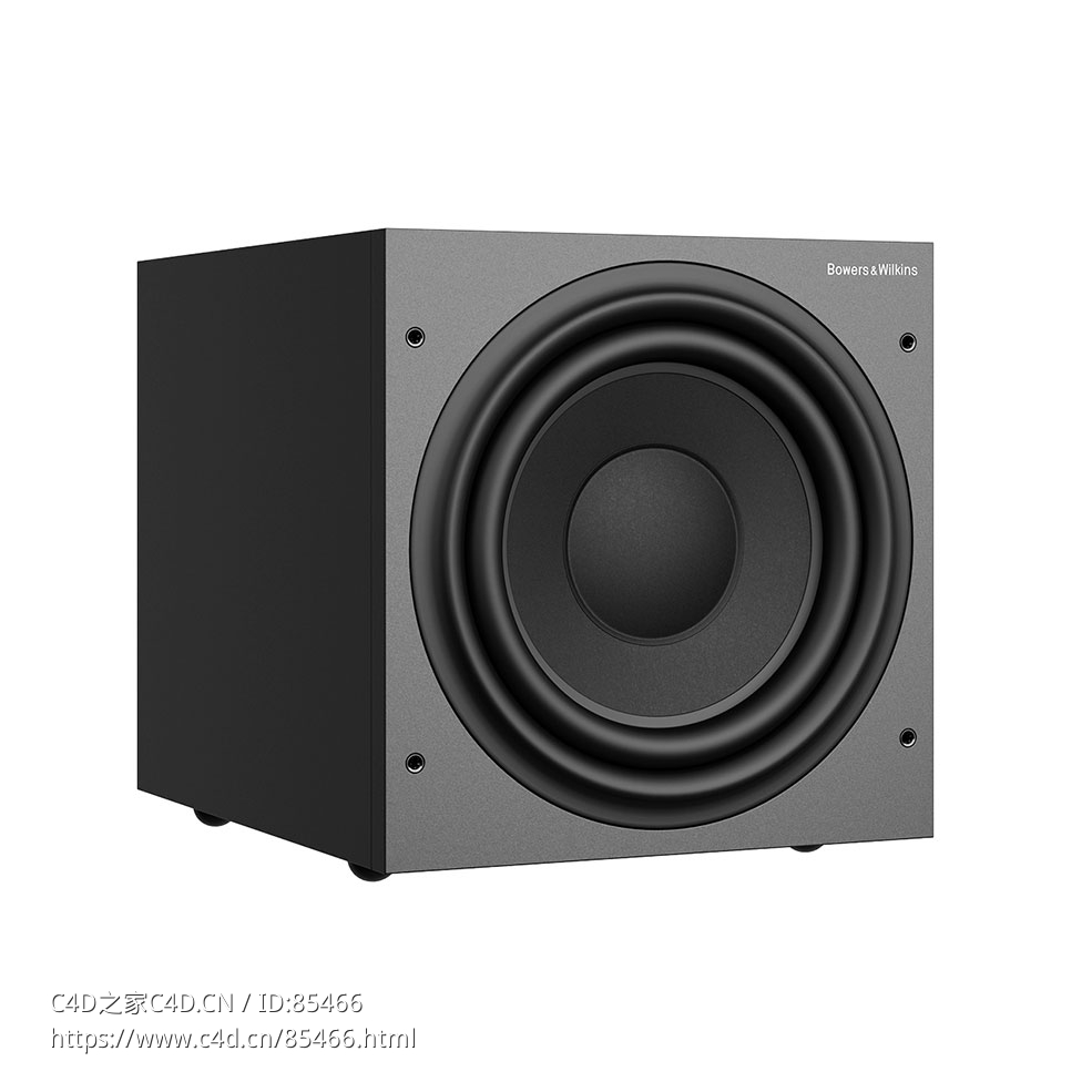 ASW610低音音箱宝华韦健品牌音响3D模型素材下载ASW610 Subwoofer by Bowers & Wilkins - C4D之家 - 0308.jpg